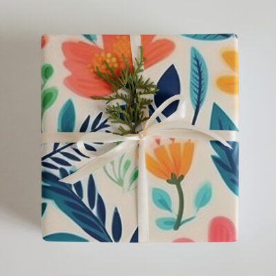 Botanic Bliss Wrapping paper sheets