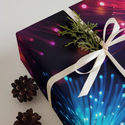 Sparkling Night Sky Wrapping paper sheets