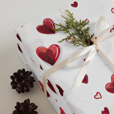 Heartbeat Harmony Wrapping paper sheets