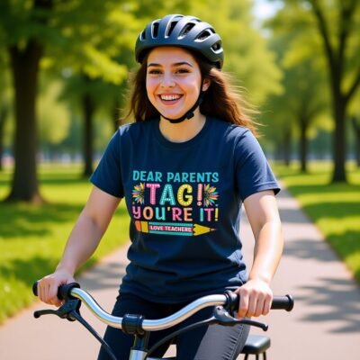 Dear Parents Tag! You're It Love Teachers Youth classic tee