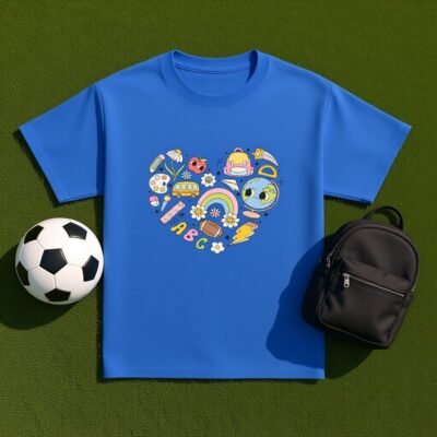 Educational Heart Youth classic tee