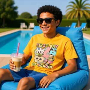 First Day Of School Youth classic tee