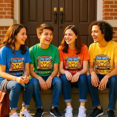Let's Go To School Youth classic tee