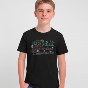 New Year, New Adventures, New Learnings! Youth Short Sleeve T-Shirt