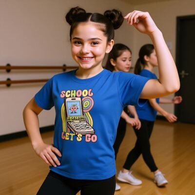 School Let's Go Youth classic tee