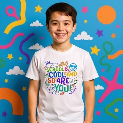 School is Cool, and So Are You! Youth Short Sleeve T-Shirt