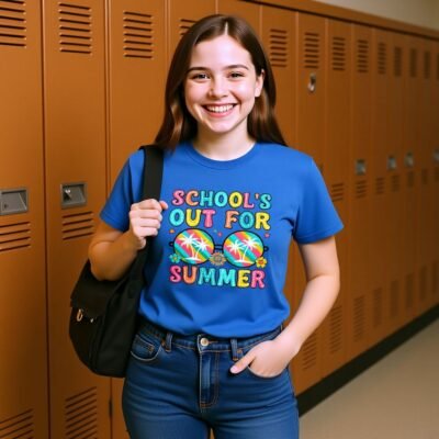 School's Out For Summer Youth classic tee