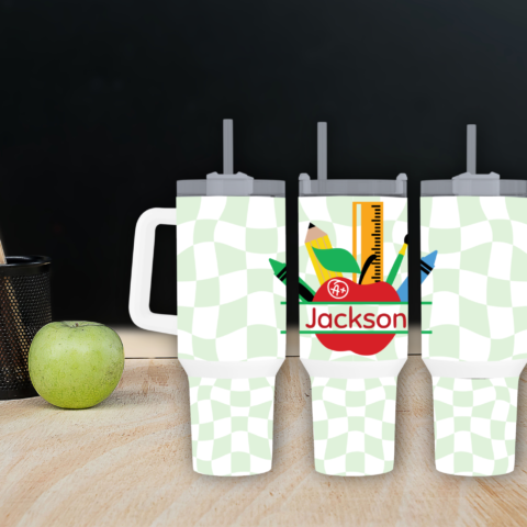 Hydrate Like a Mathlete: The Ultimate School-Themed 40oz Travel Mug
