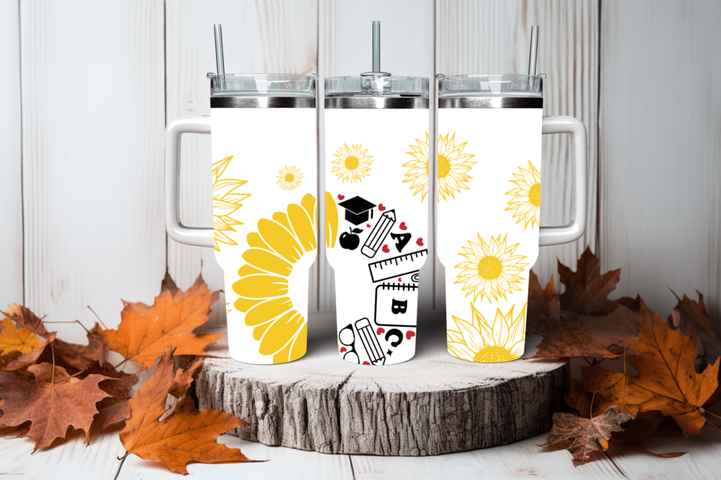 Sip Smart: Brain Boost 40oz Travel Mug with Handle