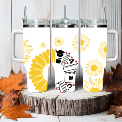 Sip Smart: Brain Boost 40oz Travel Mug with Handle