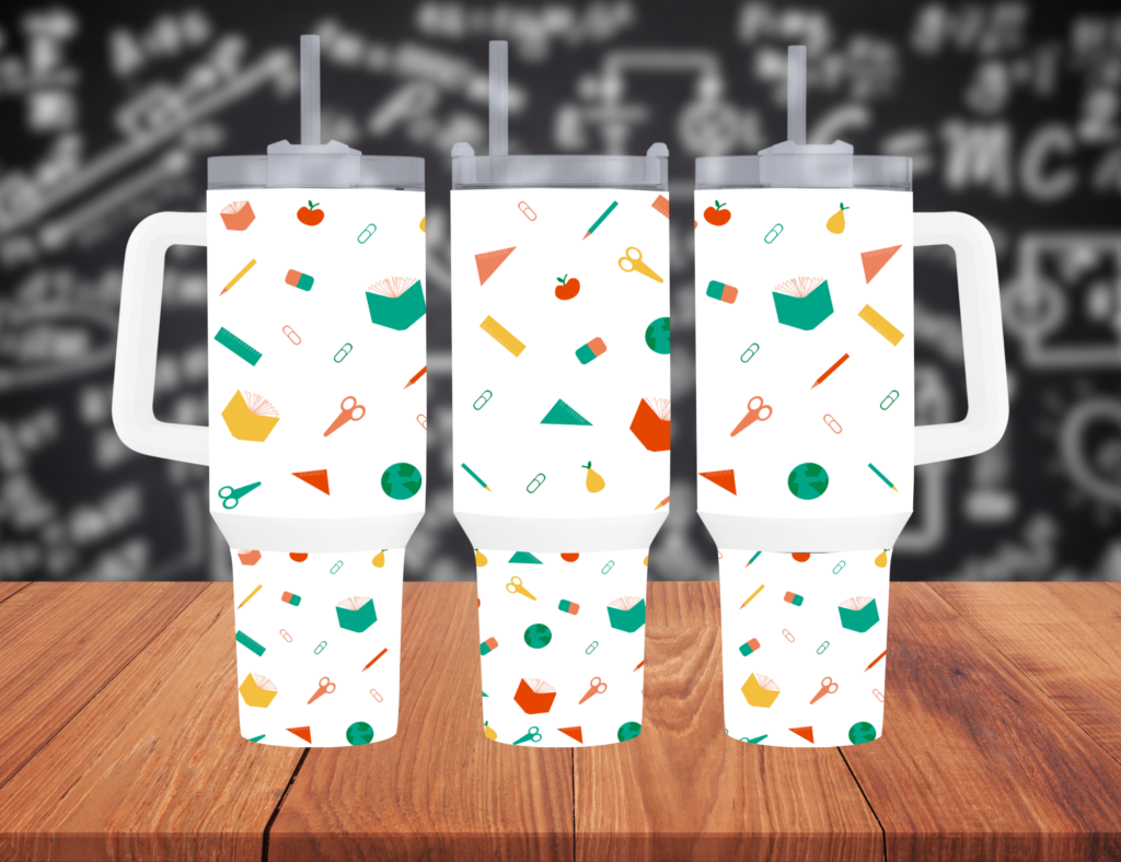 Stay Hydrated in Style with the Liquid Geometry 40oz Travel Mug