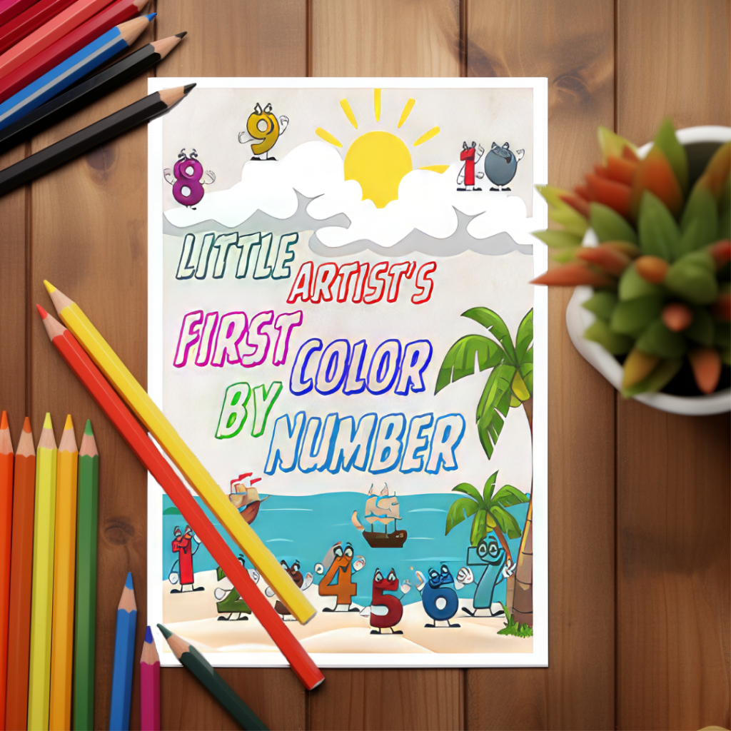 Unleash Creativity with Little Artists’ First Color by Number