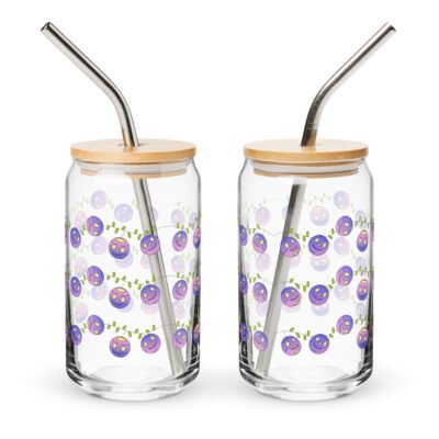 Halloween Printed Can-Shaped Glassware:Raise a Glass to Spooky Sips