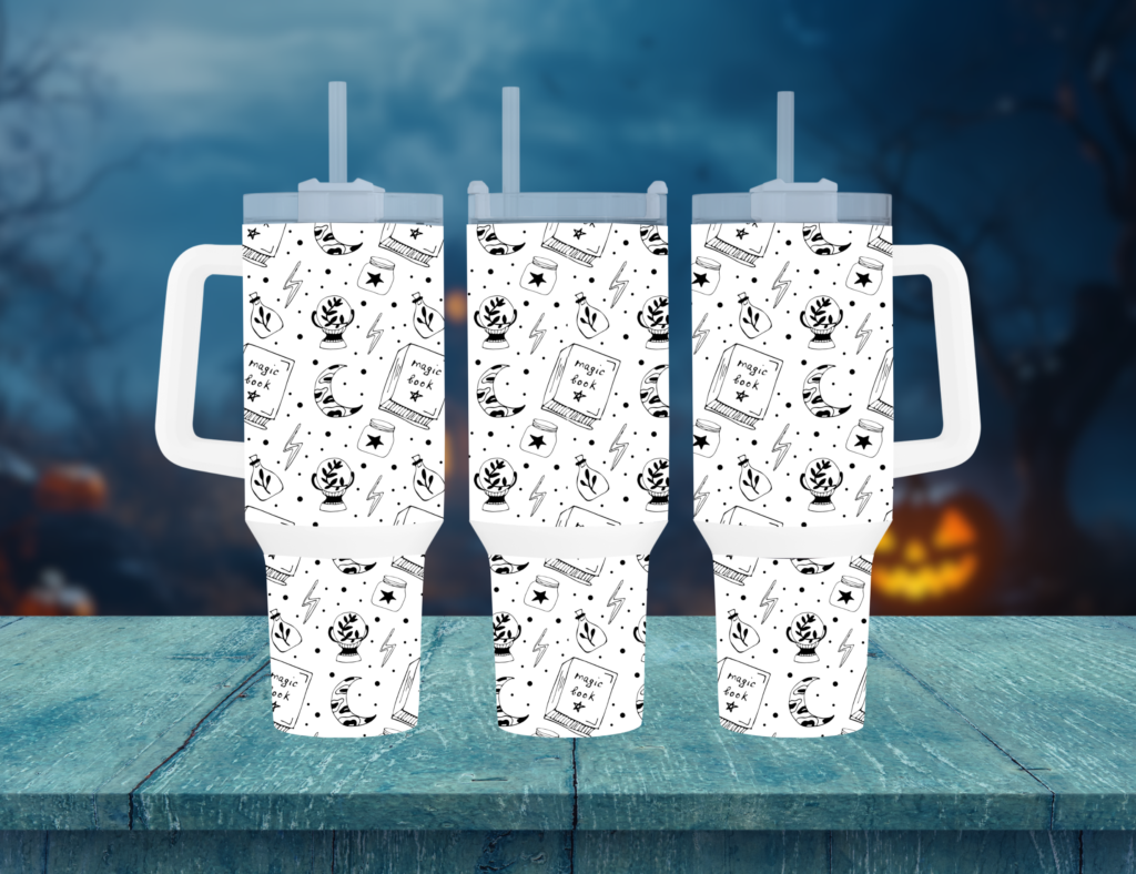 Creep It Real: Your Perfect Halloween Adventure Companion 40oz Travel Mug with Handle