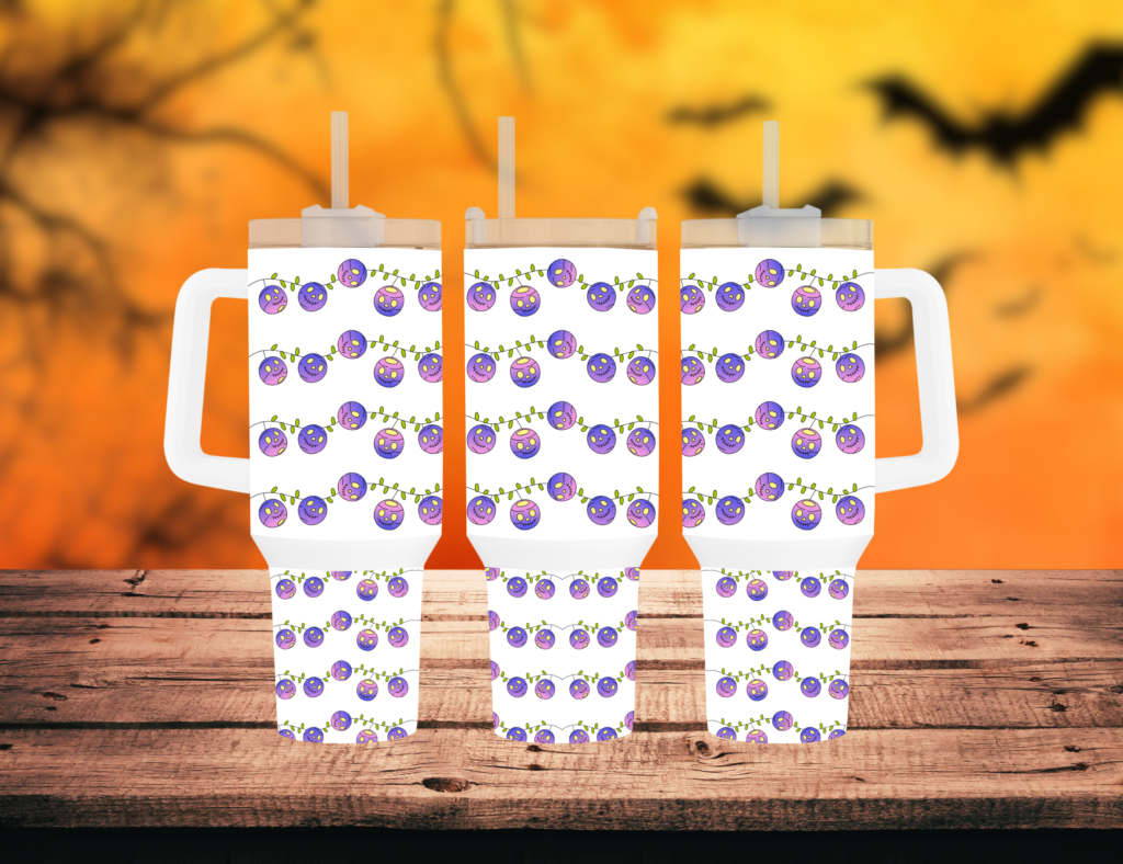 Get Ready for a Spooktacular Sip: The Creepy Crawler 40oz Halloween Mug!