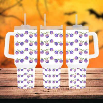 Get Ready for a Spooktacular Sip: The Creepy Crawler 40oz Halloween Mug!