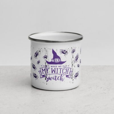 My Witch Switch Enamel Mug 12oz