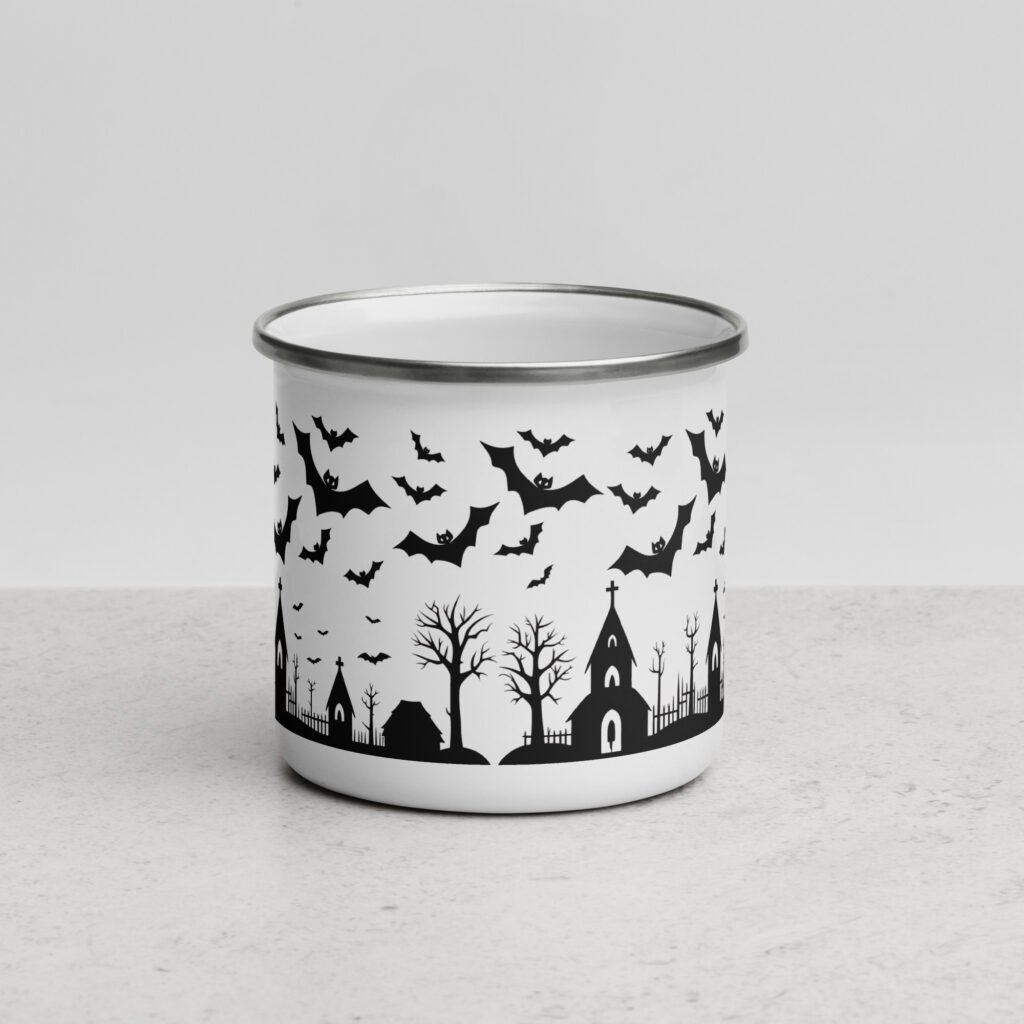 Brew Up Some Spooky Sips with the Creepy Caffeine Halloween Edition Mug!