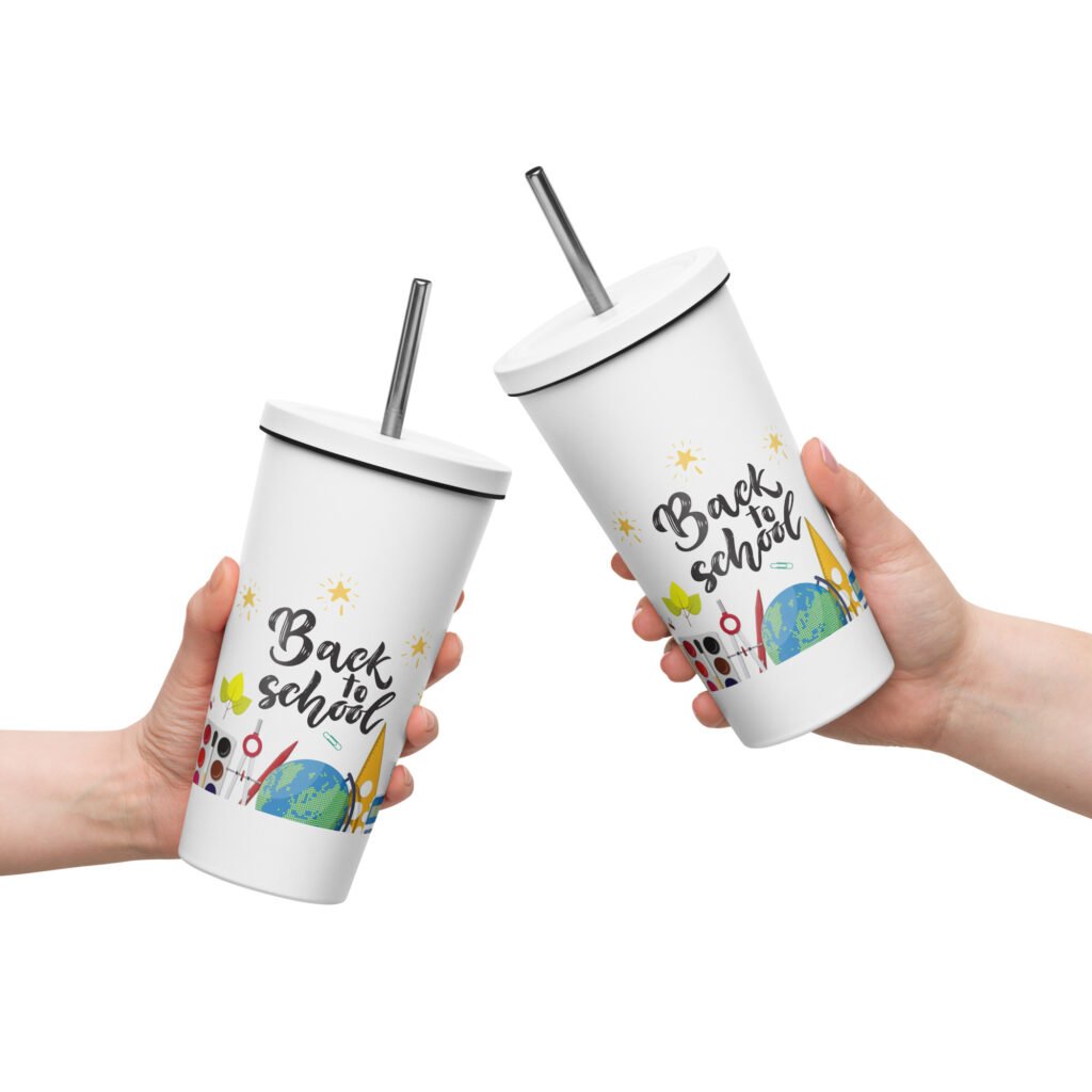 Sip Back to School in Style: The Essential 20oz Insulated Tumbler