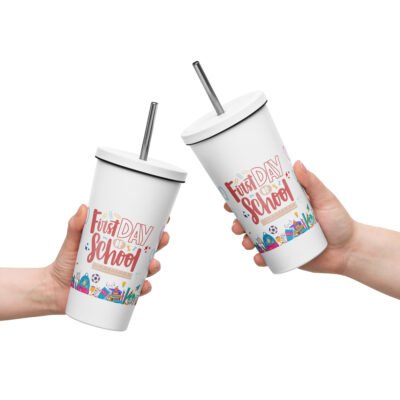 Sip in Style 20oz Insulated Tumbler with Straw