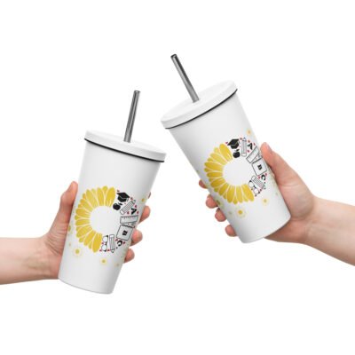 Introducing the 20oz Study Buddy: Your Perfect Insulated Tumbler for Busy School Days