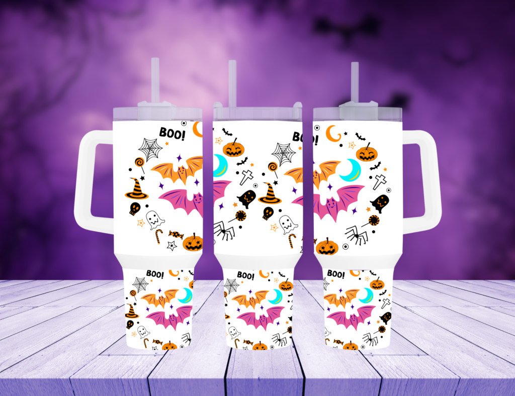 Sip in Style This Halloween with Our Festive 40oz Travel Mug