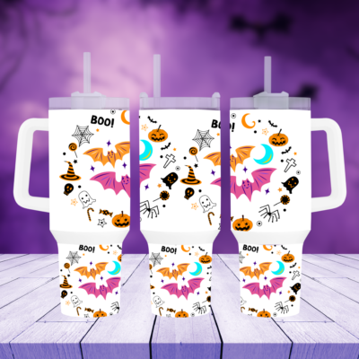 Sip in Style This Halloween with Our Festive 40oz Travel Mug