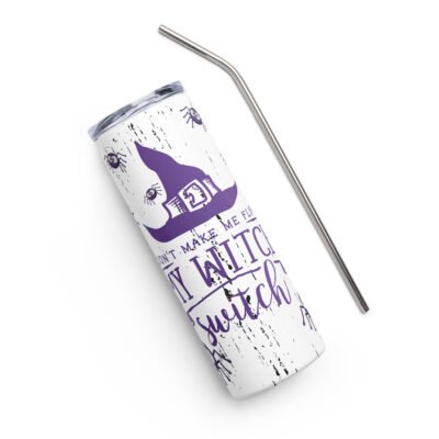 Sip in Style with Our Spooky Sips Stainless Steel Tumbler