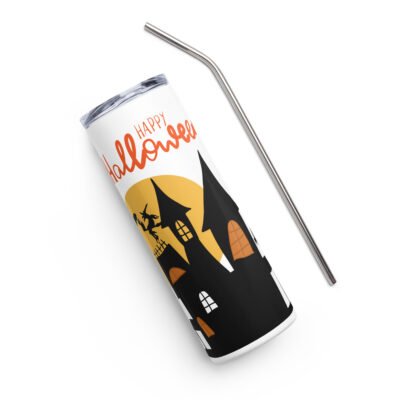 Wickedly Hydrated: Happy Halloween 20oz Stainless Steel Tumbler
