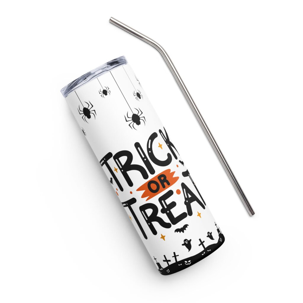 Scare & Sip: 20oz Halloween Tumbler