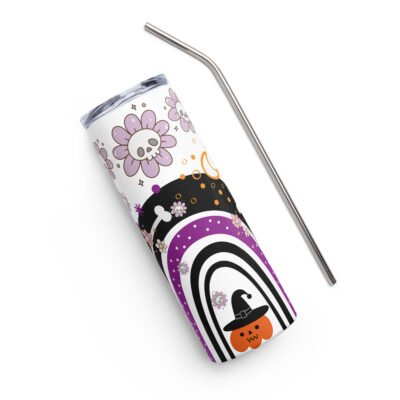 Spooktacular Sips: Embrace Halloween with Our 20oz Stainless Steel Tumbler