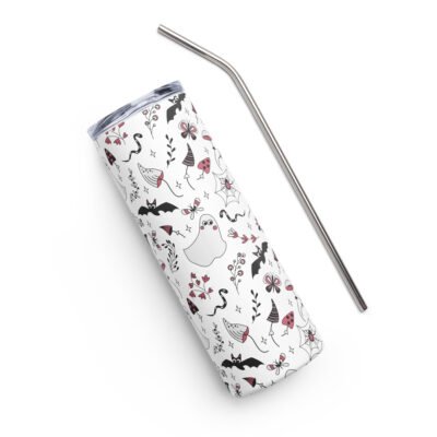 Introducing the Halloween Stainless Steel Tumbler: A Potion for the Thirsty