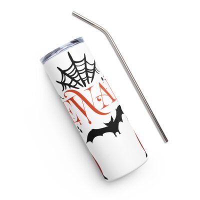 Get Spooky with Our Eerie Elegance 20oz Halloween-Themed Tumbler