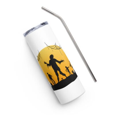 Get in the Spirit with Our Vampire Vibes 20oz Halloween Tumbler