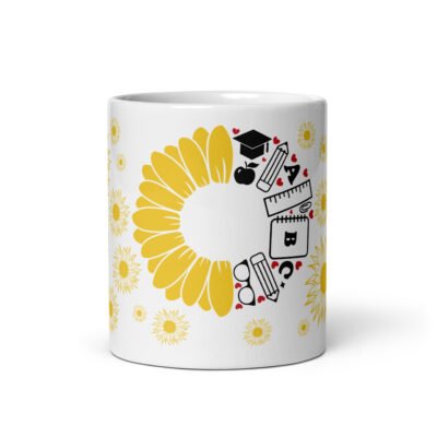 Funny Custom 11oz Engraved Mug with Name Letter Print