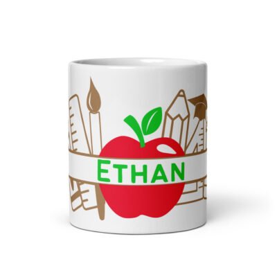 Personalised School Themed mug-11oz White glossy mug
