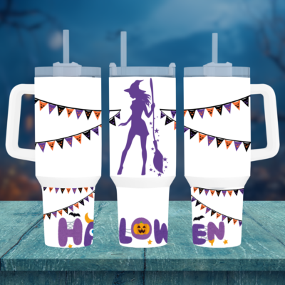 Witch's Brew On-the-Go: The Ultimate Halloween 40oz Travel Mug