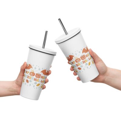Celebrate Halloween with Our Happy Halloween Insulated Tumbler