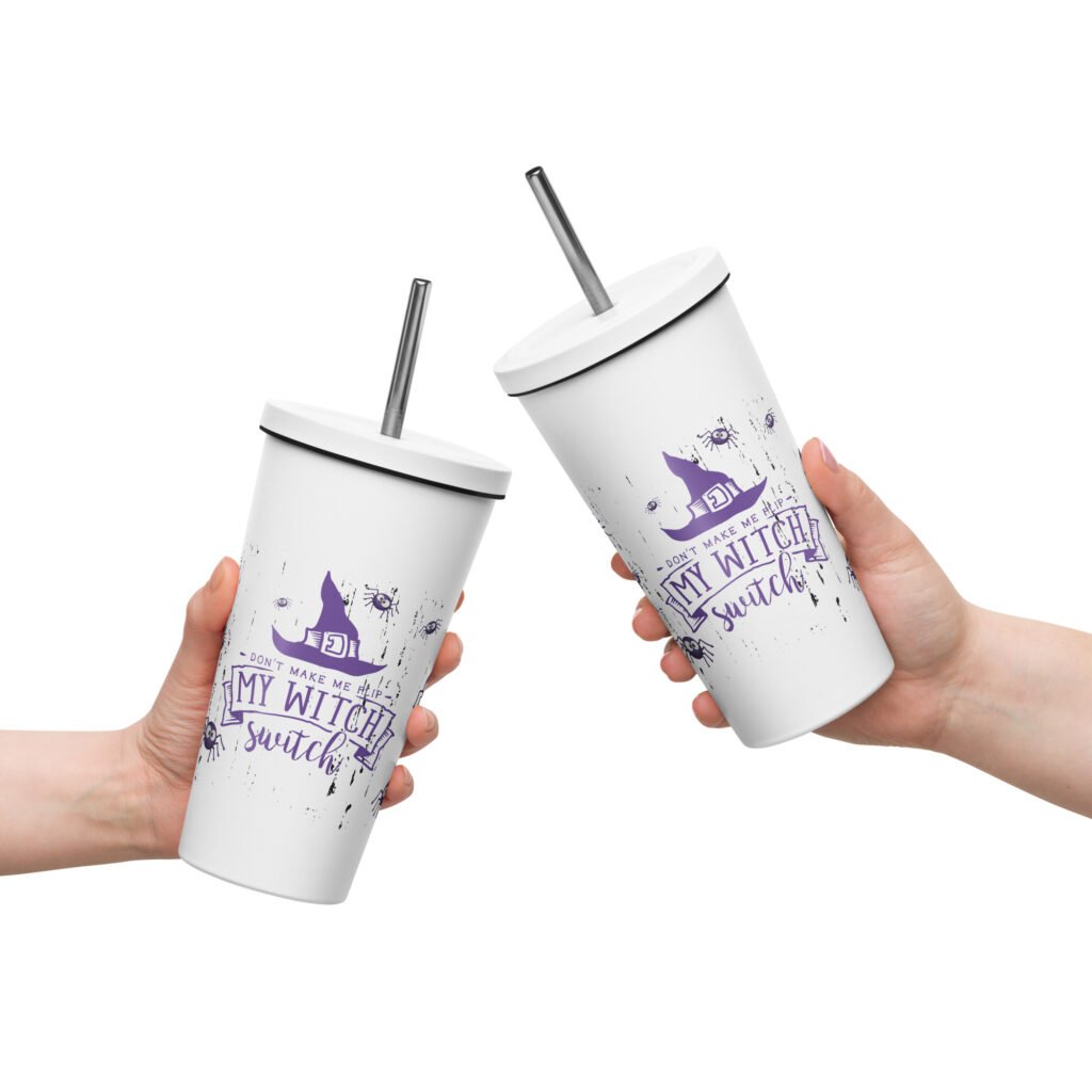 Sip in Spooktacular Style with ‘My Witch Switch’ Tumbler