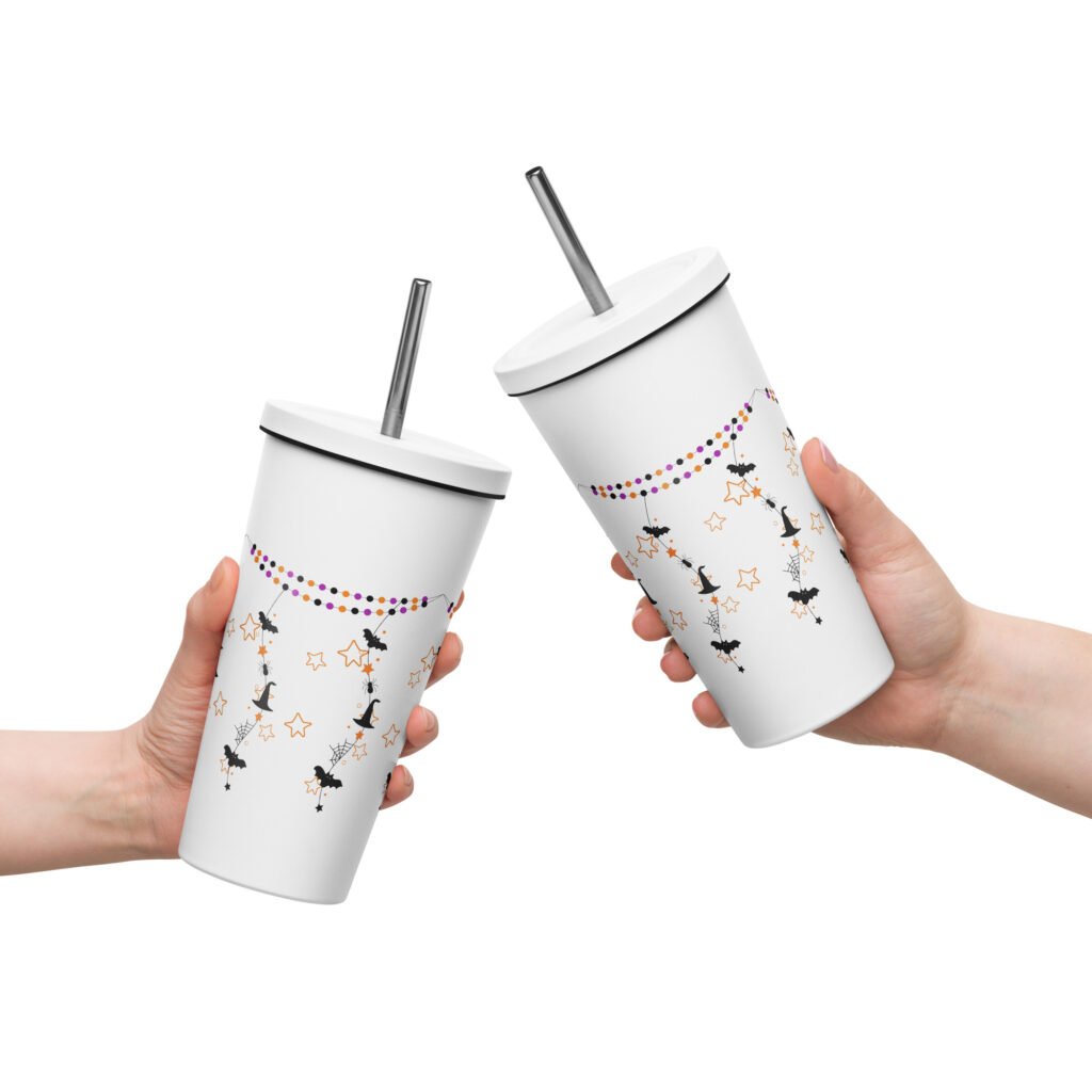 Stay Hydrated This Halloween with Our Monster Mash Insulated Tumbler