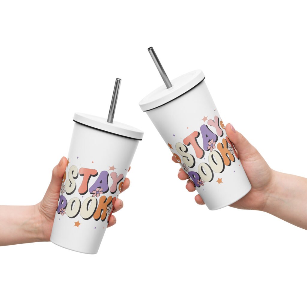 Spook-tacular Sips: The Ghostly Gulp Insulated Tumbler