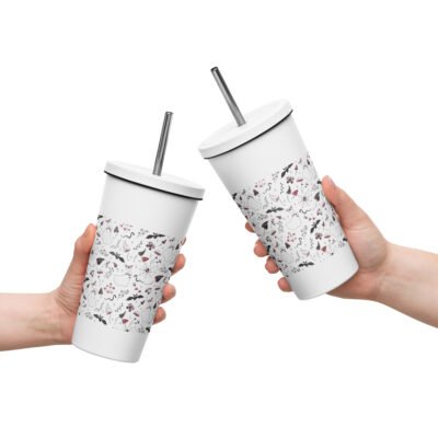 Sip into Spookiness with Our Insulated Tumbler!