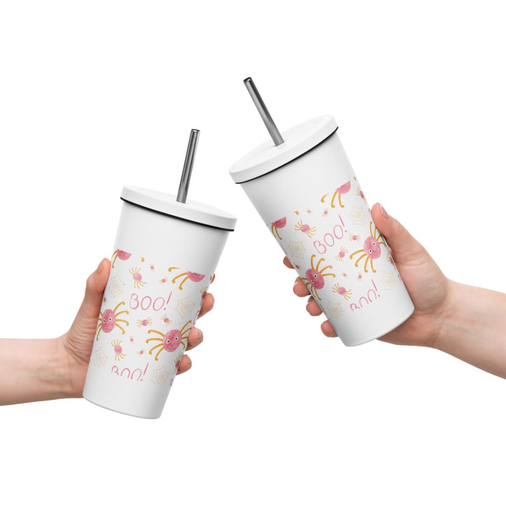 Boo Brew: Halloween Frightful Fun Insulated Tumbler