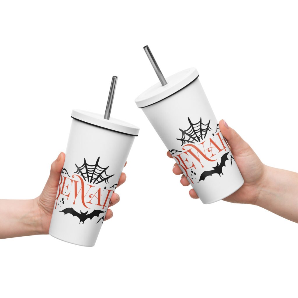 Chill Out This Halloween with the ‘Beware’ Ghostly Gulp Tumbler!