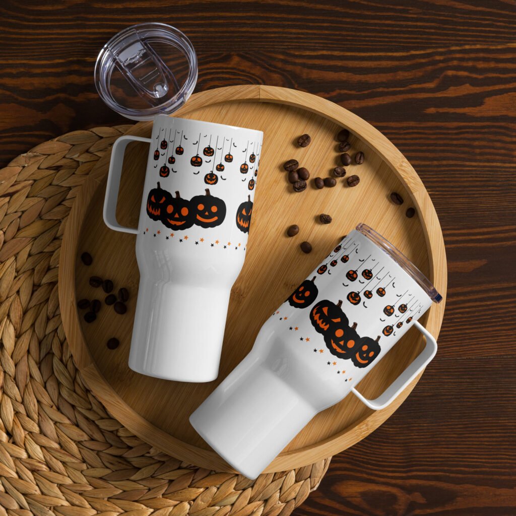 Sipping Spooky: Meet the Bat Wing Brew 25oz Travel Mug