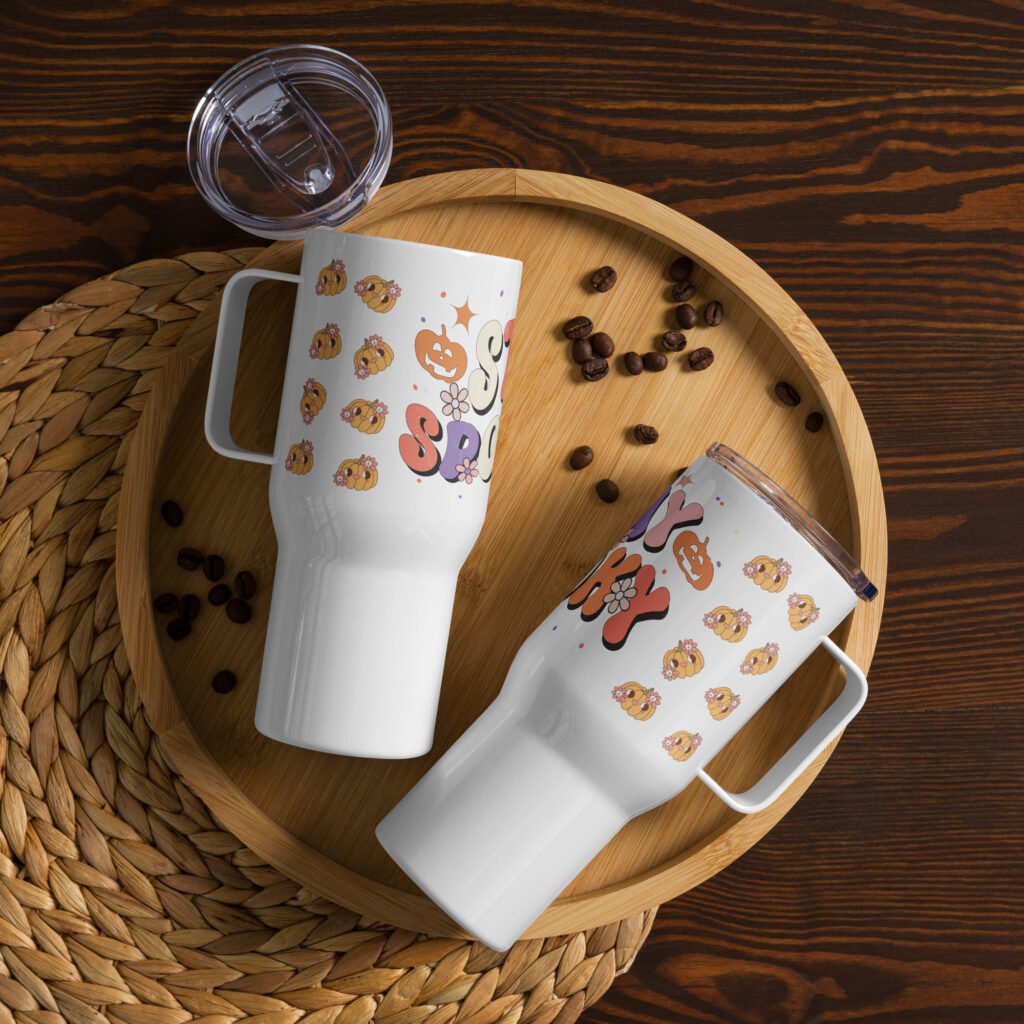 Conquer Your Monster Mornings with the Ultimate 25oz Travel Mug!