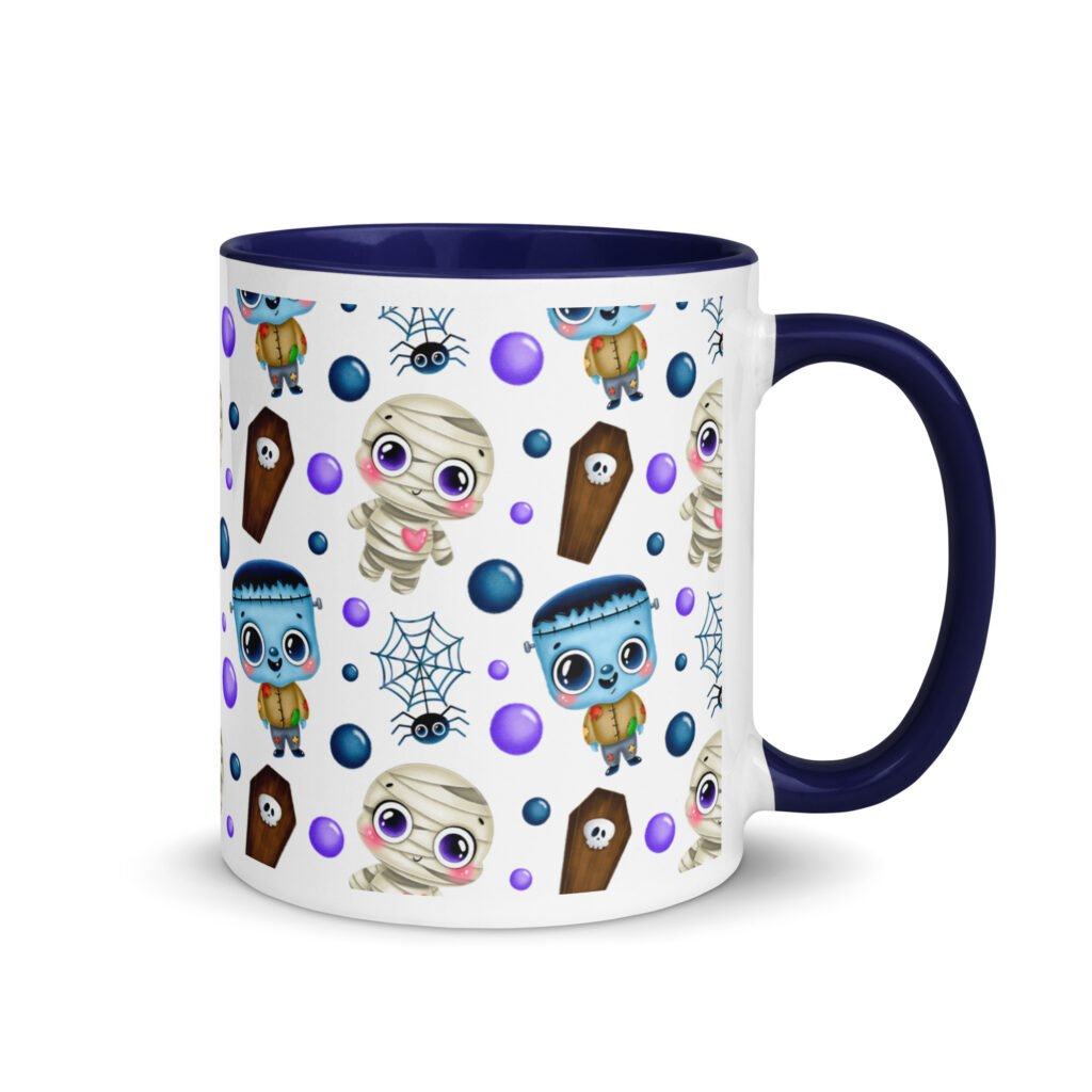 Glossy White Mug 11oz & 15oz | Popular Coffee Mug & Glossy Tea Cup Gift – Charmed Sips Halloween Mug