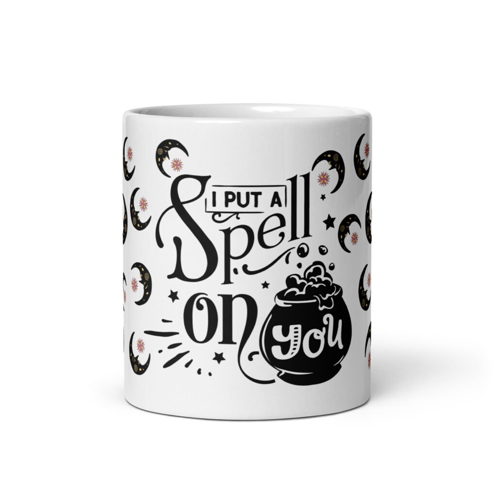 I Put a Spell on You – Halloween White Glossy Magic Mug