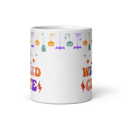 Halloween-Themed Printed Ceramic Coffee Mug (11oz & 15oz)-Wicked Cute