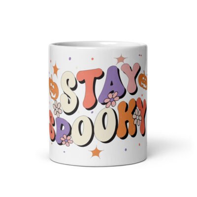 Halloween White Glossy Mug – Halloween Themed Mugs & Cups (11oz & 15oz)
